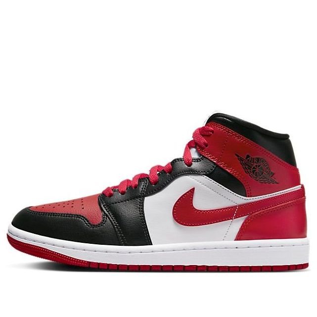 (WMNS) Air Jordan 1 Mid 'Alternate Bred Toe' BQ6472-079 Antique Icons